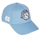 Desert Cactus University of North Carolina Baseball Hat UNC Chapel Hill Tar Heels Brimmed Embroidered Hats Cap Adjustable Cloth Strap Adult (Style I1) Blue