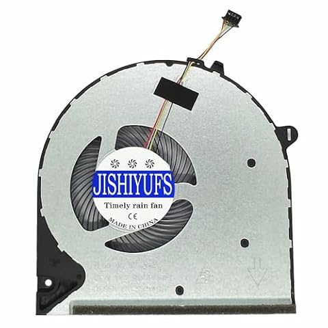 JISHIYUFS zamiennik nowego wentylatora chłodzącego do HP Pavilion 15-DU 15-DW 15-GW 15S-DU 15S-GU 15S-GY 15S-GR 15-DW0043DX 15s-du0096tu 15s-du0002TX 255 TPN-C1 L5203 Fan 4-001 FLG0