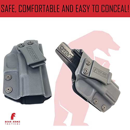 Iwb Kydex Holster | American Company | Concealed Carry Holster | Compatible With Glock 17 19 22 23 26 27 31 32 33 45 (Gen 1-5) Inside The Waistband (Left Handed) #TOP6