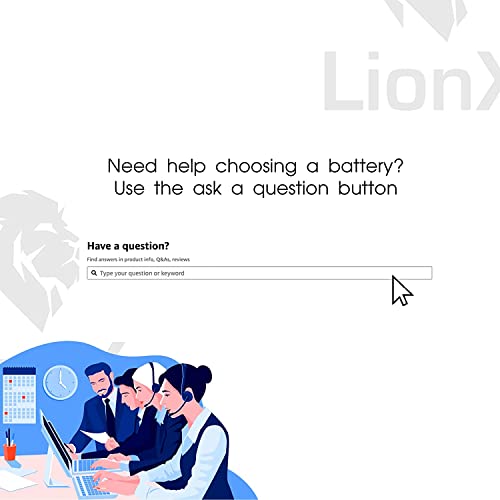 LIONX Li-ion Battery for PDA, Pocket PC CS-HIQ300SL iPAQ 300 310 312 314 316 FA976AT FA977AA FB077AA FB078AA FB079AT HSTNH-S12B HSTNH-F15C 430128-002 HSTNH-L05-xx 1700mAh 3.7v Black