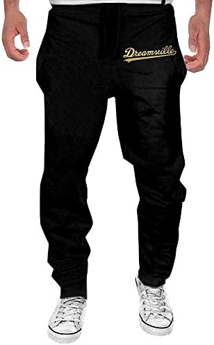 Mens J. Cole Dreamville Records Men's Casual Sweatpants Pants