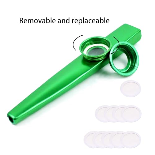 Naturahand 16 Piece Kazoo Set Including 4pcs Kazoos 2pcs Slide Whistles 10pcs Kazoo Membranes Fun for Adults Colorful Portable Durable Instruments Ideal Gift by Naturahand - Used condition - Image 3