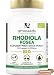 Produktbild Rhodiola Rosea BIO | Konzentrierter Extrakt Rosenwurz Rhodiola Rosea (Rosavin + Salidrosiden) | 100% natürlich | 90 vegane Kapseln | Spitzenqualität