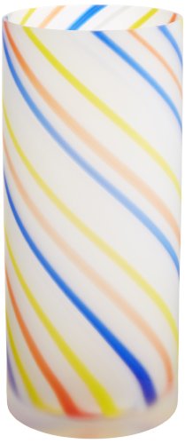 吉谷硝子 フラワーベース 花器 マルチカラー 個装サイズ:14.5×14.5×33cm 1171605