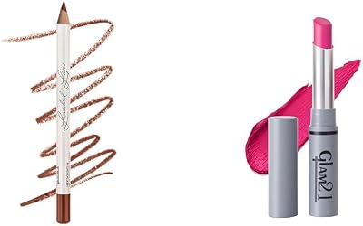 21Lip Liner For Clean Contoured Lip | Creamy, Easy Slide Formula | Renders Perfect Pout | Shade - 08 Nude ThoughtsLong Lasting Non-Transfer Lipstick|Creamy Matte Formula - 2.8gm|Wild Magenta-17