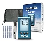 AgaMatrix Presto Blood Glucose Meter