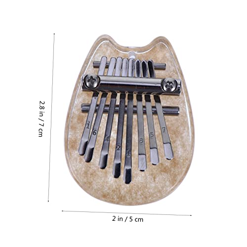 Vaguelly 8 Thumb Piano Kalimba Toy Piano Thumb Pianos Iniciante Kalimba Mbira Thumb Piano Kalimba Ac