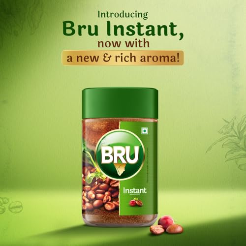 Image of Bru Instant | Aromatic Coffee From South Indian Plantations | Premium Blend of Robusta & Arabica Beans For a Rich Coffee Experience | 150g (Pack of 2)