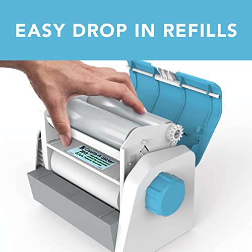 Xyron Create-A-Sticker, 5" Sticker And Label Maker Machine For Small Business And Diy Crafts, Includes Permanent Adhesive, Pre-Loaded (0501-05-10A), 9.055" X 5.709" X 5.906" #TOP5