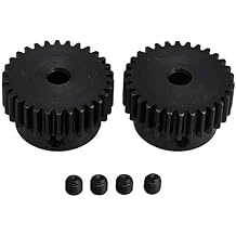 30 Motor Metal Gear Wheel 6mm Hole Diameter Modulus 1 Steel Gear Pack of 2