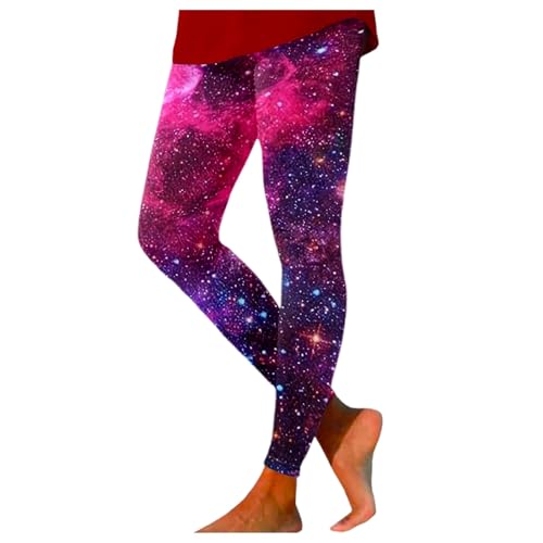 Leggings galaxia mujer mallas fitness pantalones yoga running elásticos