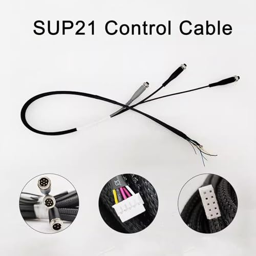 Image of CQWY Laser Welding Machine System Connection Cable for SUP 20 /21 /23 Handheld Laser Welding Control Signal Cable (Three-plug Control Cable 1M)