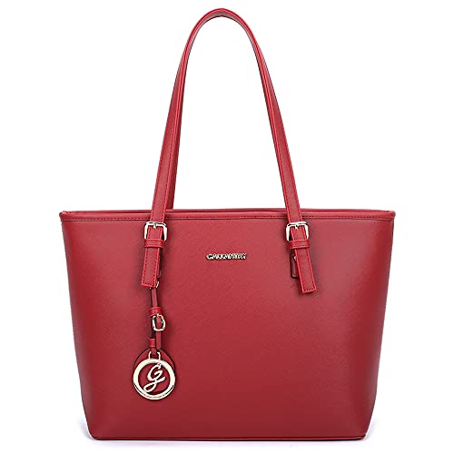 Gallantry - Sac Cabas Femme A4 - Shopper Porté Main Epaule Grande Taille XL - Cabas de cours filles lycée - Chic Tendance