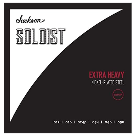 Jackson Soloist Strings, Drop Extra Heavy .012-.058