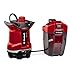 Einhell Akku-Schmutzwasserpumpe GE-DP 18/25 Li-Solo Power X-Change (18 V, 7.500 L/h Fördermenge, 5 m Förderhöhe, ECO- und BOOST-Modus, ohne Akku)
