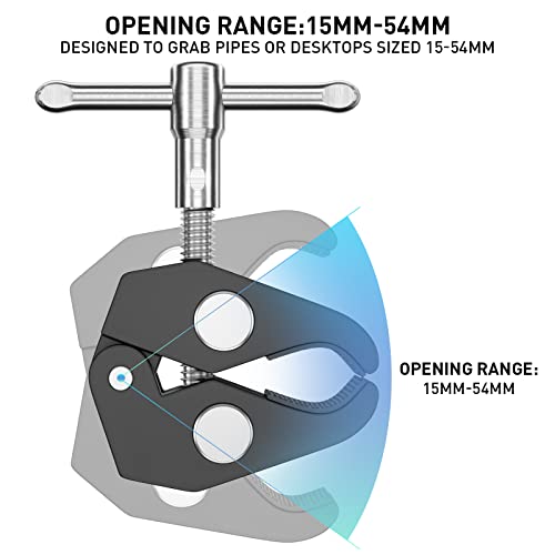 Cloudsfoto 11 Inch Adjustable Articulating Magic Arm & Super Clamp Compatible With Dslr Camera, Lcd Monitor, Flash Light #TOP3