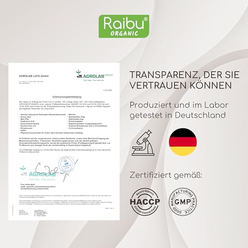 Kurkuma-Ingwer-Kapseln mit Schwarzem Pfeffer – Bio Qualität
