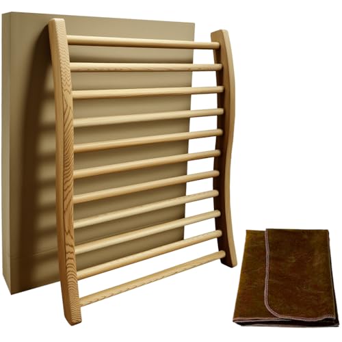 katikies Sauna-Rückenlehne, kanadische rote Zeder, kompatibel mit Infrarot (Rotlicht-Sauna) und Fasssaunen