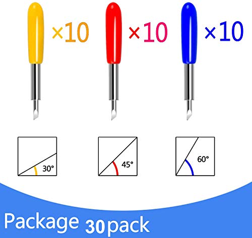 Gebildet 30pcs Lame da Taglio per Plotter da