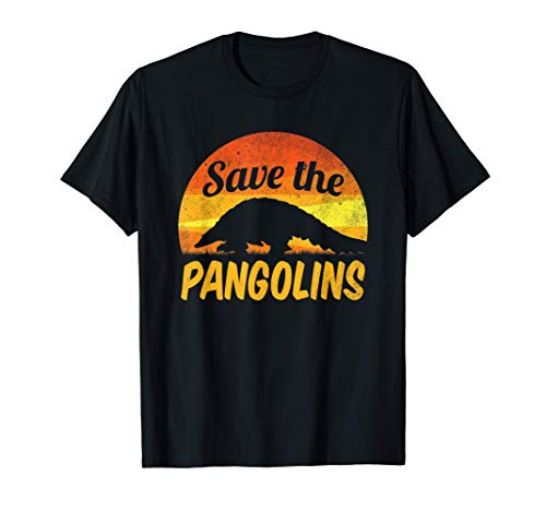 Save The Pangolins Animal Pangolin Gift T-Shirt
