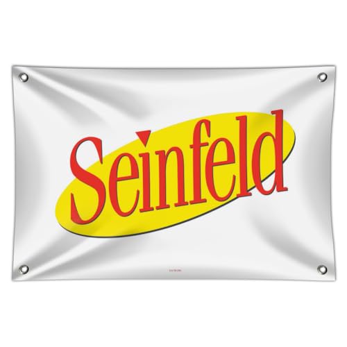 Seinfeld Logo Home Business Office Sign - Vinyl Banner -