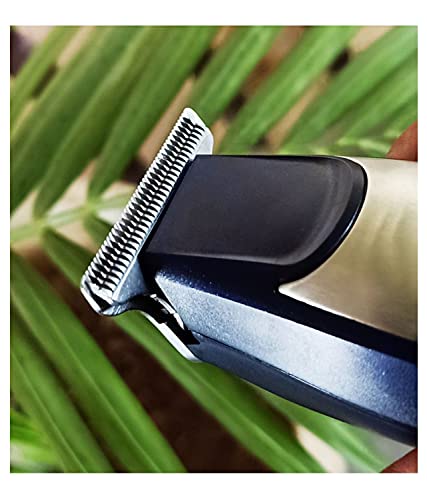 Image of Concepta Men Professionals Design Perfect Shaver And Haircut Rechargeable Beard And Moustaches Hair Machine And Trimming With Cord And Without Cordless Use (Silver Colour)
