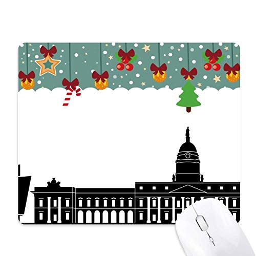 Tapis de souris Dublin Landmark caoutchouc paysage irlandais pour ordinateur portable et pc fixe