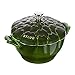 Staub Cast Iron 3-qt Artichoke Cocotte - Basil