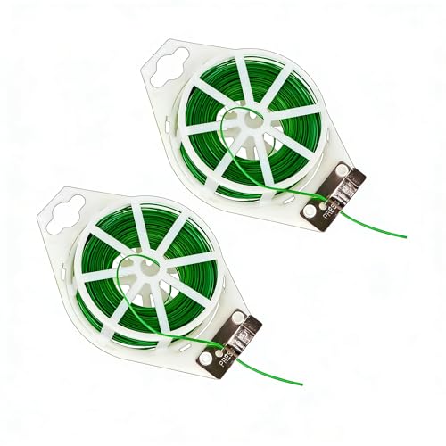 2-Pack de Atadores para Jardín Verde con Cortador miniatura 1