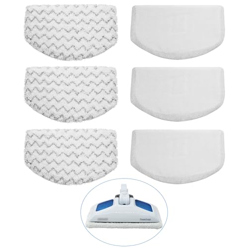 Image of 6 Pack Steam Mop Replacement Pads Washable for Bissell Powerfresh