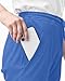 NY Threads Scrub Pants for Women Relaxed Fit, Mid Rise 5 Pockets Drawstring Womens Scrub Pants, 31 Inch Inseam, Large, Ceil Blue