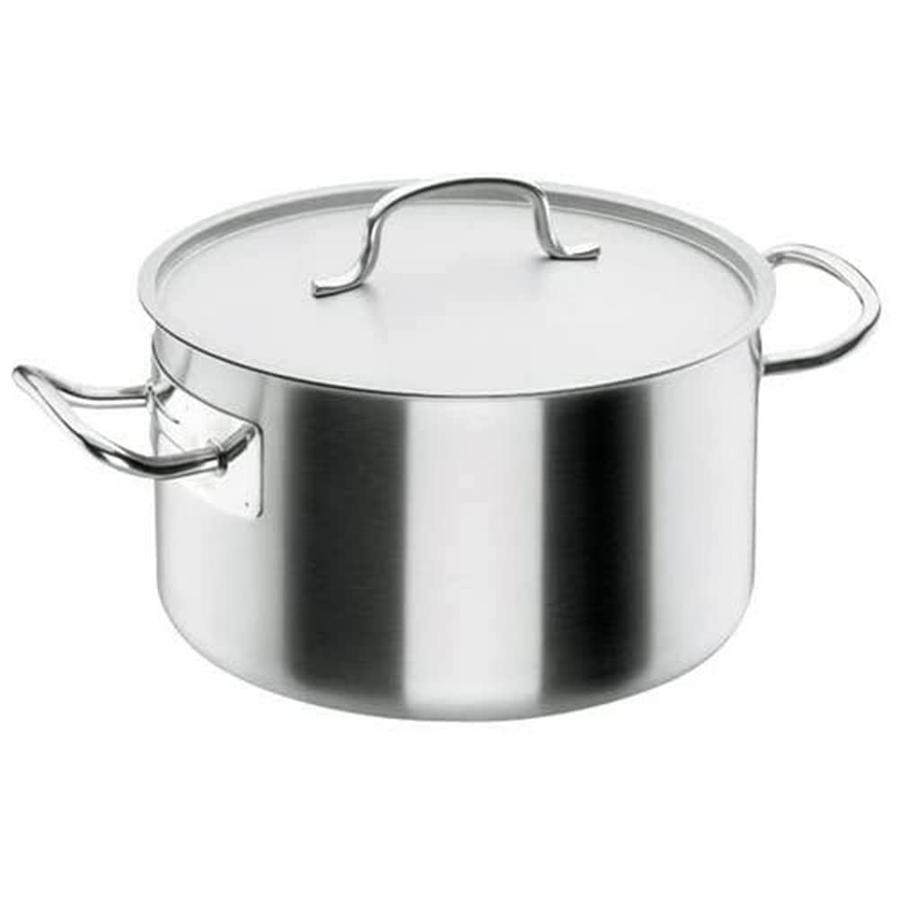 Lacor 50025 Marmite Braisière 24 cm, Argent