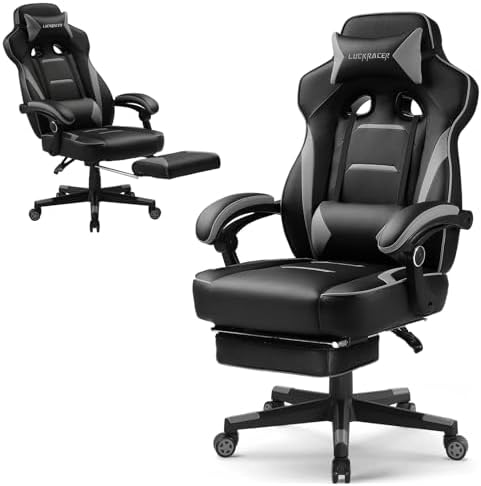 Amazon.com: LUCKRACER Gaming Chair, Video Game Chairs Gaming Computer ...