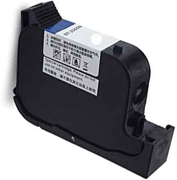 UPRINTJETHandheld Inkjet Printer Ink White Original Solvent Quick Dry Ink Cartridge BT-2585P Inkjet Ink Cartridge ​Replacement for Handheld Inkjet Printer BT-HH6105B2 / B10 Inkjet Coder Printer