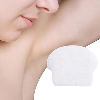 2 Paquetes de Almohadillas Adhesivas Antitranspirantes Blancas para Las Axilas Escudo Antisudor Desechable Premium para Las Mujeres Sudorosas