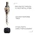 MOSTPLUS Oxygen Sensor Male Upstream O2 Sensor Compatible with 2008-2010 Mazda 5 2.3L 2006-2013 Mazda 3 2.0L 2006-2009 Mazda 3 2.3L, Replace 234-5058 213-4610