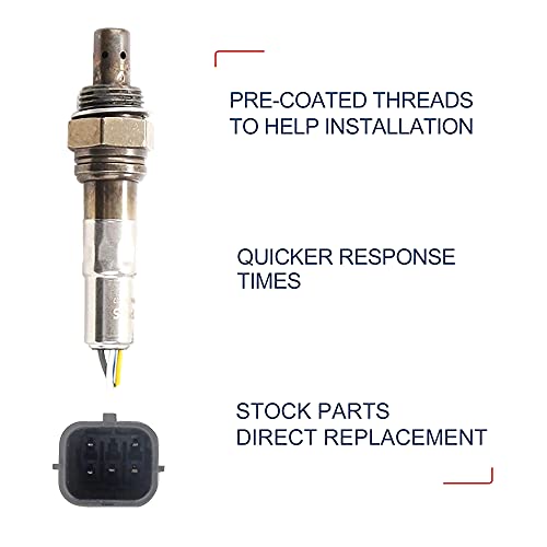 MOSTPLUS Oxygen Sensor Male Upstream O2 Sensor Compatible with 2008-2010 Mazda 5 2.3L 2006-2013 Mazda 3 2.0L 2006-2009 Mazda 3 2.3L, Replace 234-5058 213-4610 by MOSTPLUS - Image 2