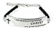 4031474 Philippians 4:13 Bracelet Combinination Bar & Faux Leather Braid 1st Corinthians 13