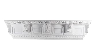 Renovators Supply Manufacturing Crown Ceiling Moulding High Density Whit...