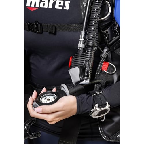Mares Finimeter Mission 1, Tauchmanometer, Black, One size
