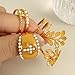 Kokoma Cross Chunky Ring for Women Men Pearl Cross Dome Blod Statement Ring Thick Finger Bands Stacking Rings Thumb Band Fashion Jewlery (6)