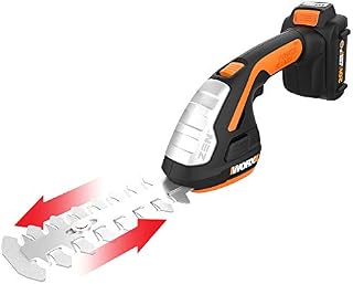 Worx WG801 20V Shear Shrubber Trimmer, Battery and Charger Included