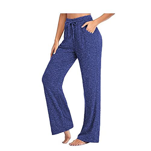 IUALXYBB Calça de moletom feminina plus size 5GG casual para ioga de secagem rápida calça de perna l