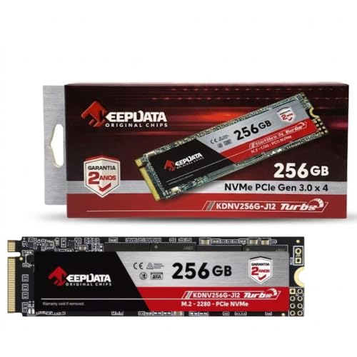 SSD M.2 Nvme 256gb 2280 Keepdata Kdnv256g-j12 | Amazon.com.br