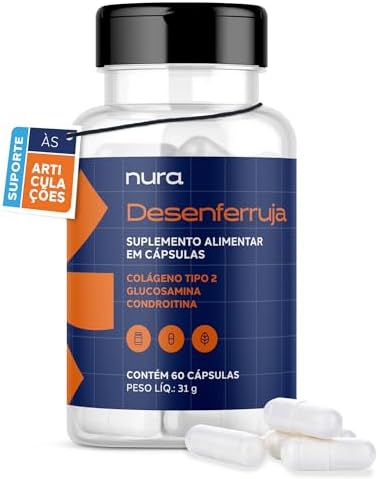 Nura Desenferruja – Colágeno Tipo II + Glucosamina & Condroitina ...