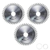 GIONAR 115 mm Hartmetall-Sägeblatt, 11,4 cm Winkelschleifer Kreissägeblatt, 40 Zähne...