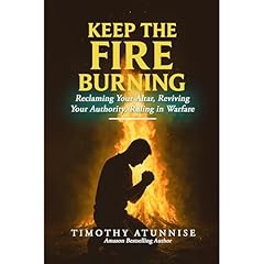 Keep the Fire Burning Audiolibro Por Timothy Atunnise arte de portada
