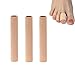 Bessy shop 3Pcs Tube de Coussin D’Orteil, Cuttable Manchons de Tubes D’Orteil Séparateur de Doigt Bandage Protecteur, 3 Tailles