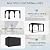 BESUNYST Louvered Pergola 10'×13', Aluminum Pergola with Adjustable Roof, Pergolas with Curtains and Netting, Modern Outdoor Pergolas for Patio, Deck, Backyard, Black (10'×13' with Curtain)