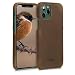 Produktbild kalibri Hülle kompatibel mit Apple iPhone 11 Pro - Leder Handy Cover Case - Hardcover Schutzhülle Braun